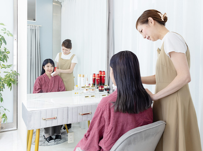 2. 半顔体験・クレンジング・洗顔